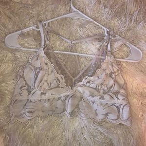 Lace racerback Aerie Bralette